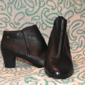 Faux Leather Booties